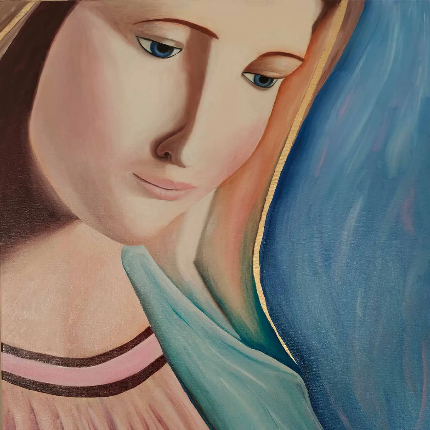 Pintura de Regina antes do Plano do Pupilo